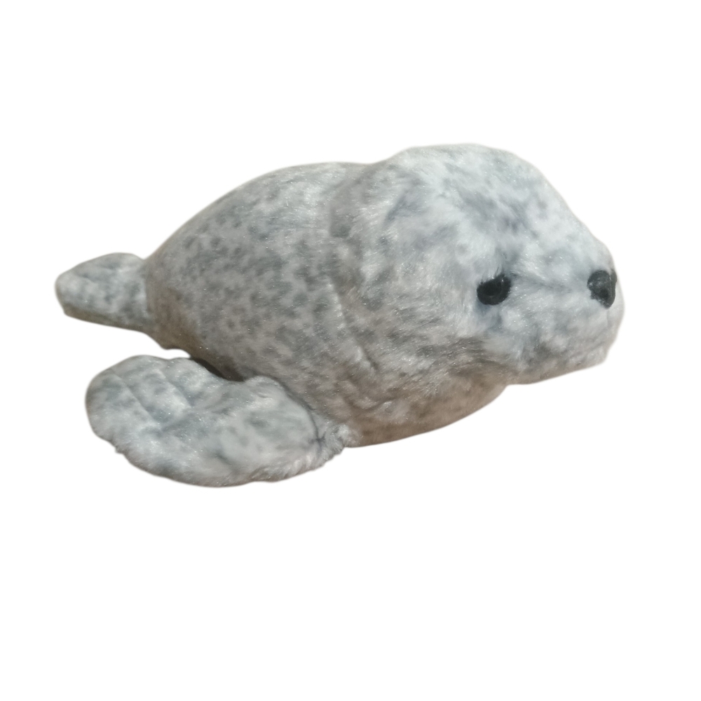 Destination Nation Gray Spotted Seal Aurora Plush Stuffed Animal 11" Soft 2020